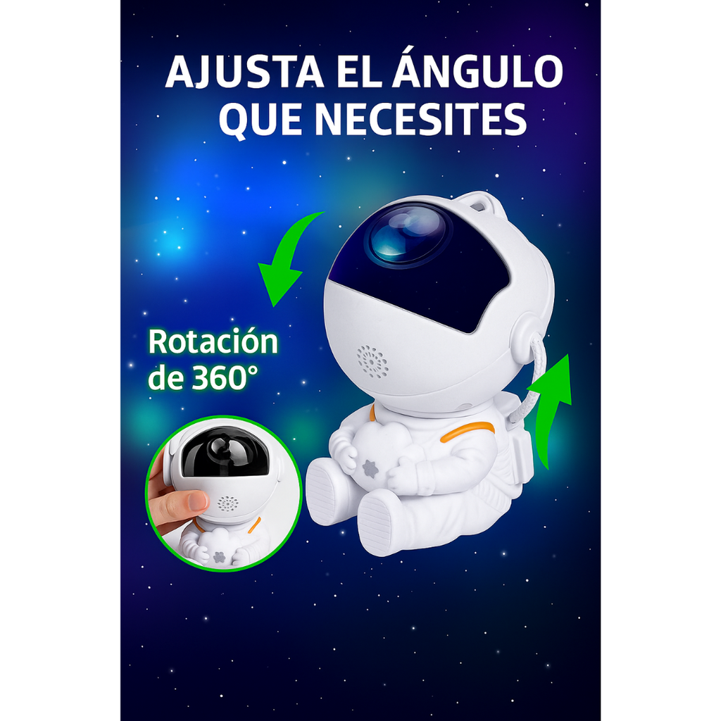 Proyector Astronauta de Estrellas